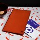 okładka/teczka mała, czerwona